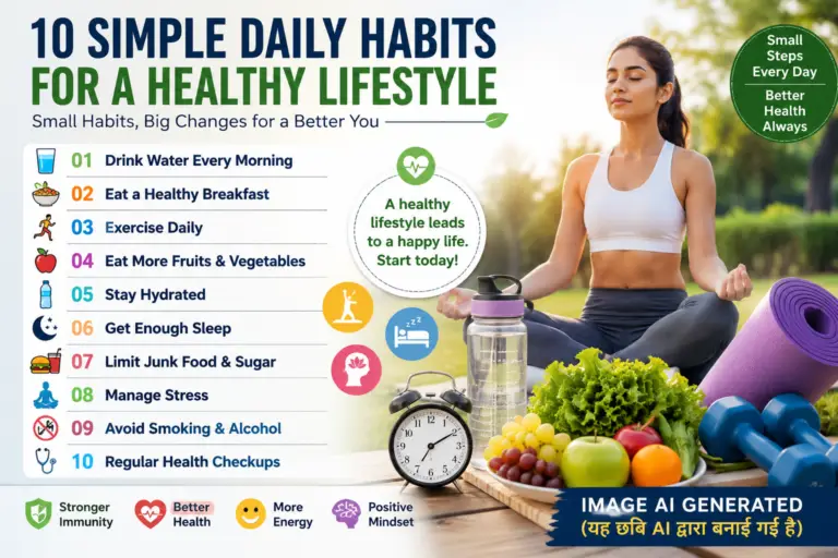 10 Simple Daily Habits for a Healthy Lifestyle