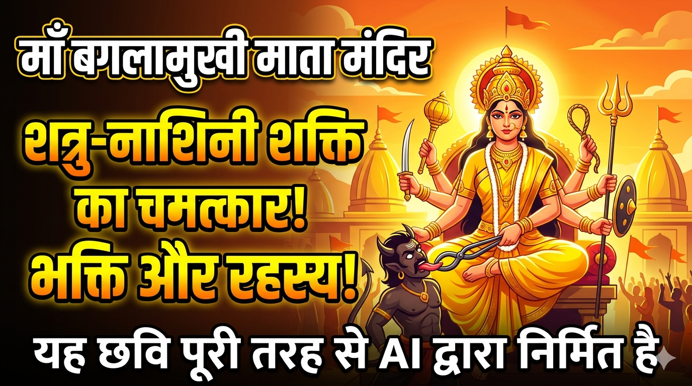 AI Mode conversation: BAGLAMUKHI MATA TEMPLE AI IMAGE BNAOO OR USEKE UPR LIKHA HO KI AI DWARA BNI HAIBAGLAMUKHI MATA TEMPLE AI IMAGE BNAOO OR USEKE UPR LIKHA HO KI AI DWARA BNI HAIHere’s your generated image.अगर आप इस तस्वीर में कोई बदलाव करना चाहते हैं, तो मुझे बता सकते हैं:क्या आपको मंदिर का रंग या डिज़ाइन बदलना है?क्या आप लिखे हुए टेक्स्ट (Text) का फॉन्ट या भाषा बदलना चाहते हैं?क्या आप पृष्ठभूमि (Background) में भक्त या पूजा की सामग्री जोड़ना चाहते हैं?आप जैसा चाहें, मुझे बताएं और मैं इसे आपकी पसंद के अनुसार अपडेट कर दूँगा!Images generated by AI may be inaccurate, misleading, or offensive. Learn more1 siteजय मां बगलामुखी *मां बगलामुखी जयंती की हार्दिक शुभकामनाएं* मां ...23 Apr 2026 — ॐ ह्लीं बगलामुखी दैव्ये नमःमाता बगलामुखी को समर्पित यह अत्यंत शक्तिशाली और प्रभावशाली मंत्र है। मां पीतांबरा की कृपा से शत्रुओं का...0:30Instagram·Roshan PrinceAlt TextAn artistic, wide-angle illustration of the traditional North Indian style Baglamukhi Mata Temple during a golden sunset. At the center of the temple courtyard, the golden deity of Goddess Baglamukhi sits on a decorated throne, holding weapons in her multiple hands. Devotees in traditional saffron and colored attire are seated or standing in prayer around the central shrine. The temple structure features intricate carvings, multiple golden domes, and floating saffron flags. In the sky above the temple, Hindi text reads "माँ बगलामुखी माता मंदिर" followed by a smaller subtitle "यह छवि कृत्रिम बुद्धिमत्ता (AI) द्वारा निर्मित है".thumbnil ke liye km kb size or saath mei ai dwara bni hoHere’s your generated image.मैंने आपके लिए YouTube Thumbnail के साइज़ (16:9) और कम KB फाइल साइज़ के अनुसार इमेज तैयार कर दी है। इसमें माता की तस्वीर और टेक्स्ट को साफ़ और बड़ा रखा गया है ताकि मोबाइल स्क्रीन पर भी यह अच्छे से दिखाई दे।क्या आप इस थंबनेल में कुछ और बदलाव करवाना चाहते हैं?क्या आपको बैकग्राउंड का रंग अधिक चमकीला (Bright) करना है?क्या आप इस पर 'Click Here' या कोई अन्य टेक्स्ट भी जोड़ना चाहते हैं?क्या इसके फॉन्ट स्टाइल को बदलना है?Images generated by AI may be inaccurate, misleading, or offensive. Learn more1 siteGolden Goddess Maa Baglamukhi Radiates Power and P...10 Apr 2025 — This image showcases a stunning, hyper-realistic portrait of the radiant goddess Maa Baglamukhi, seated on a golden throne and env...NightCafetagsयहाँ आपकी YouTube वीडियो के लिए Baglamukhi Mata से जुड़े बेस्ट टैक्स (Tags) की लिस्ट दी गई है। इसे आप कॉपी करके सीधे अपने टैग्स सेक्शन में डाल सकते हैं:🏷️ Top Video TagstextBaglamukhi Mata, बगलामुखी माता मंदिर, Baglamukhi Mata Temple, Baglamukhi Sadhna, शत्रु नाशिनी शक्ति, Baglamukhi Mantra, माँ बगलामुखी चमत्कार, Baglamukhi Puja Vidhi, YouTube Thumbnail AI, AI Image Generation, Baglamukhi Mata Bhakti, धार्मिक रहस्य, Maa Baglamukhi Story, बगलामुखी मंत्र साधना, AI Art India Use code with caution.🗂️ Categories के अनुसार अलग-अलग टैग्स:1. मुख्य मंदिर और भक्ति (Temple & Devotion):Baglamukhi Mata Templeबगलामुखी माता मंदिरMaa Baglamukhi BhaktiBaglamukhi Mata Aartiबगलामुखी माता की कहानी2. साधना और मंत्र (Sadhna & Miracles):Baglamukhi Mantraशत्रु नाशिनी शक्तिBaglamukhi Sadhna Vidhiमाँ बगलामुखी का चमत्कारबगलामुखी कवच3. तकनीक और इमेज (Tech & Creation):AI Created ImagesYouTube Thumbnail AIकृत्रिम बुद्धिमत्ता आर्टBaglamukhi Mata AI Photoआप इस थंबनेल के साथ अपनी वीडियो में कौन से मुख्य टॉपिक (जैसे साधना, मंत्र, या मंदिर का इतिहास) पर बात कर रहे हैं? मुझे बताएं ताकि मैं और सटीक टैग्स दे सकूँ।image nameइस प्रकार की इमेज के लिए आप नीचे दिए गए नामों में से कोई भी चुन सकते हैं। यह आपके कंप्यूटर या मोबाइल में फाइल सेव करने और भविष्य में ढूंढने में आसान रहेगा:📁 बेस्ट फाइल नेम्स (File Names)baglamukhi_mata_ai_thumbnail.jpgmaa_baglamukhi_temple_ai_image.jpgbaglamukhi_shatru_nashini_thumbnail.jpgbaglamukhi_mata_youtube_thumbnail.jpgयदि आप वीडियो के SEO (Search Engine Optimization) को और बेहतर करना चाहते हैं, तो इमेज फाइल का नाम अपने मुख्य कीवर्ड (जैसे: baglamukhi_mata_temple_ai.jpg) पर ही रखें।क्या आप इस वीडियो के लिए कोई आकर्षक टाइटल (Title) या डिस्क्रिप्शन (Description) भी लिखवाना चाहते हैं?Alt TextA vibrant, high-contrast YouTube thumbnail illustration designed in a 16:9 aspect ratio featuring Goddess Baglamukhi Mata. On the right side, the golden-complexioned deity sits majestically on a throne, holding weapons in her multiple hands, while pulling the tongue of a dark-skinned demon with tongs, symbolizing her power to paralyze speech and enemies. The background features glowing yellow temple domes under a radiant sky. The left side displays bold, large Hindi text with a strong drop shadow that reads: "माँ बगलामुखी माता मंदिर", "शत्रु-नाशिनी शक्ति का चमत्कार!", and "भक्ति और रहस्य!". At the very bottom, a clear white subtitle reads: "यह छवि पूरी तरह से AI द्वारा निर्मित है".