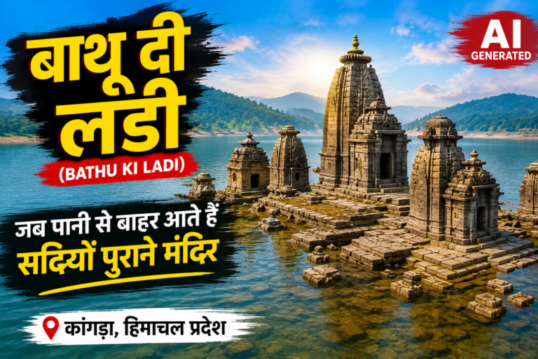 बाथू दी लड़ी (Bathu Ki Ladi) – जब पानी से बाहर आते हैं सदियों पुराने मंदिर