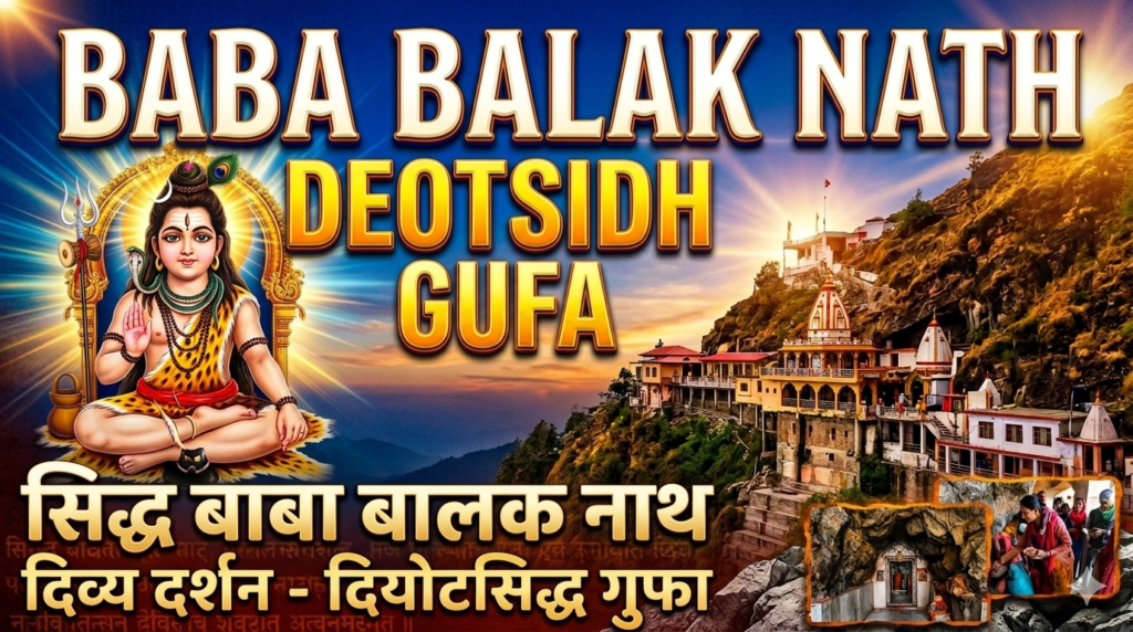 बाबा बालक नाथ मंदिर – करोड़ों श्रद्धालुओं की आस्था का पवित्र धाम