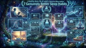 Healthy bedtime routine with seven common mistakes to avoid before sleep