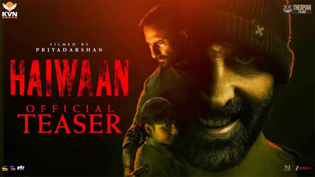 Haiwaan teaser featuring Akshay Kumar and Saif Ali Khan in intense and mysterious roles