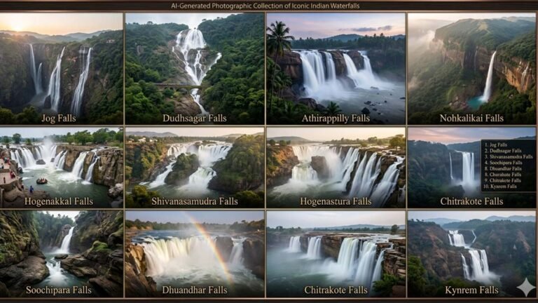 Top 10 Beautiful Waterfalls in India You Should Visit Once