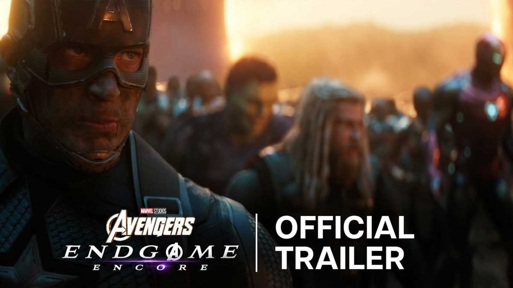 Avengers Endgame Encore official trailer featuring Marvel superheroes