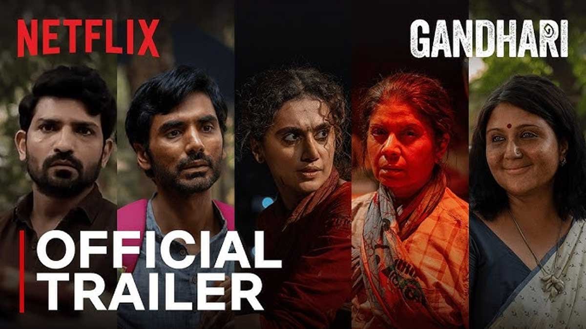 Taapsee Pannu in Gandhari Official Trailer 2026
