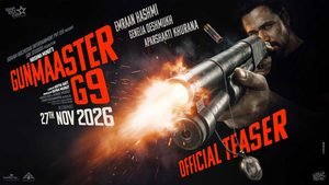 Gunmaaster G9 teaser featuring Emraan Hashmi, Genelia Deshmukh and Aparshakti Khurana