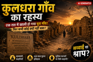 कुलधरा गाँव का रहस्य: एक रात में खाली हो गया पूरा गाँव, फिर कभी कोई क्यों नहीं बसा?